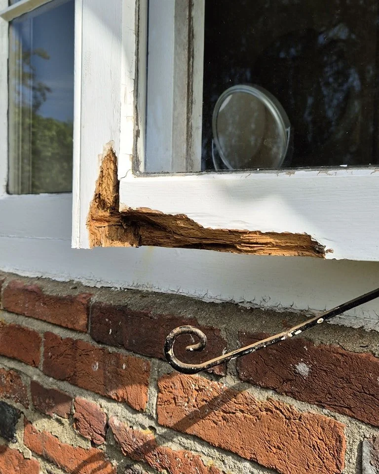 Here's a little repair we did today ⚒️🛠

Working on the oldest house in Hankham  today 14th century 😮! and just so happens to be my neighbour.