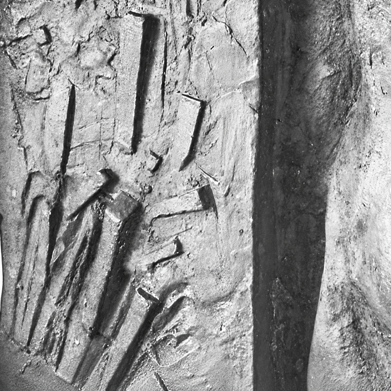 Inside / Outside, a sculptural relief by Kasia Moskwinski examining the relationship between inner thoughts, unconscious impulses, perception, identity, and social connection.