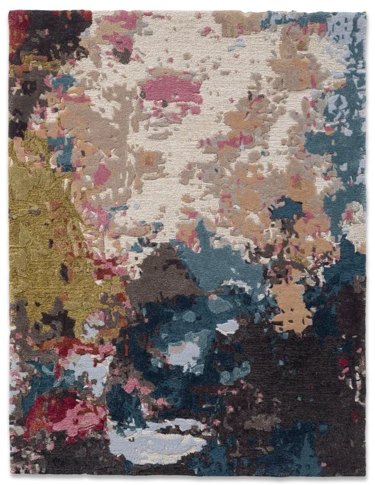 Under the Trees Rug – Hand-Tufted, Deconstructed Design — Totzke Rugs