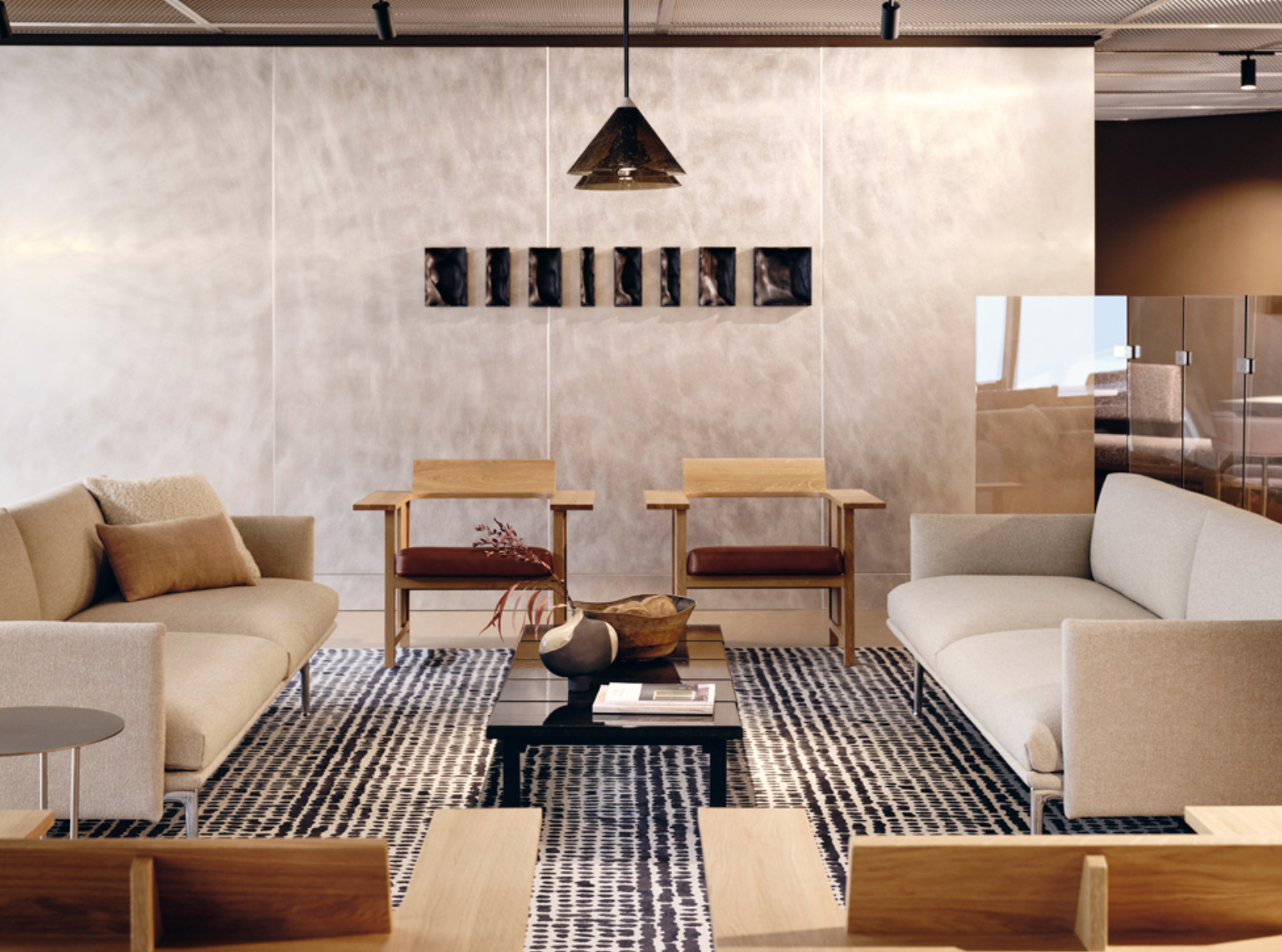 Discover the hand sketched collection, featured rug the tres rug by Totzke Rugs