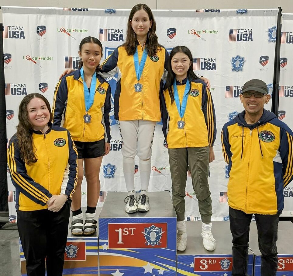 A 5 Medal day for our MTeam fencers at the Ontario CA SYC/RJCC. Our ladies ruled the day with 4 medals vs 1 on the men&rsquo;s side. Way to go Vivi, Melissa, BaoVy, Karis, John, and all the fencers who earned USA National Points