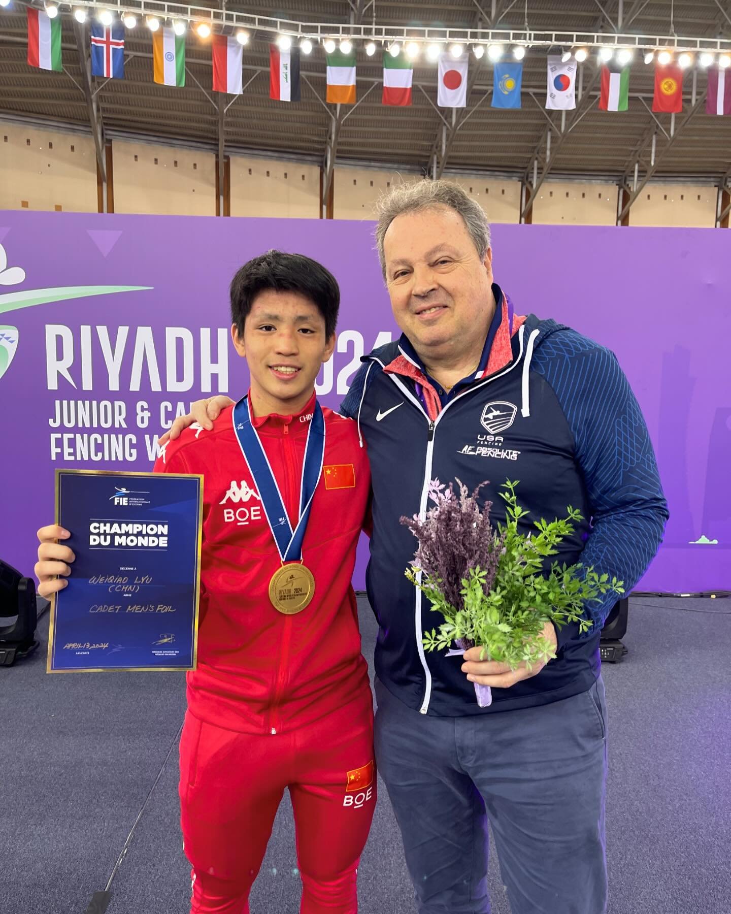 Congratulations international MTeam member, Victor (CHN) for winning 🥇 in the Cadet World Championships. See you next in two weeks at the Salt Lake City April Jr. NAC.