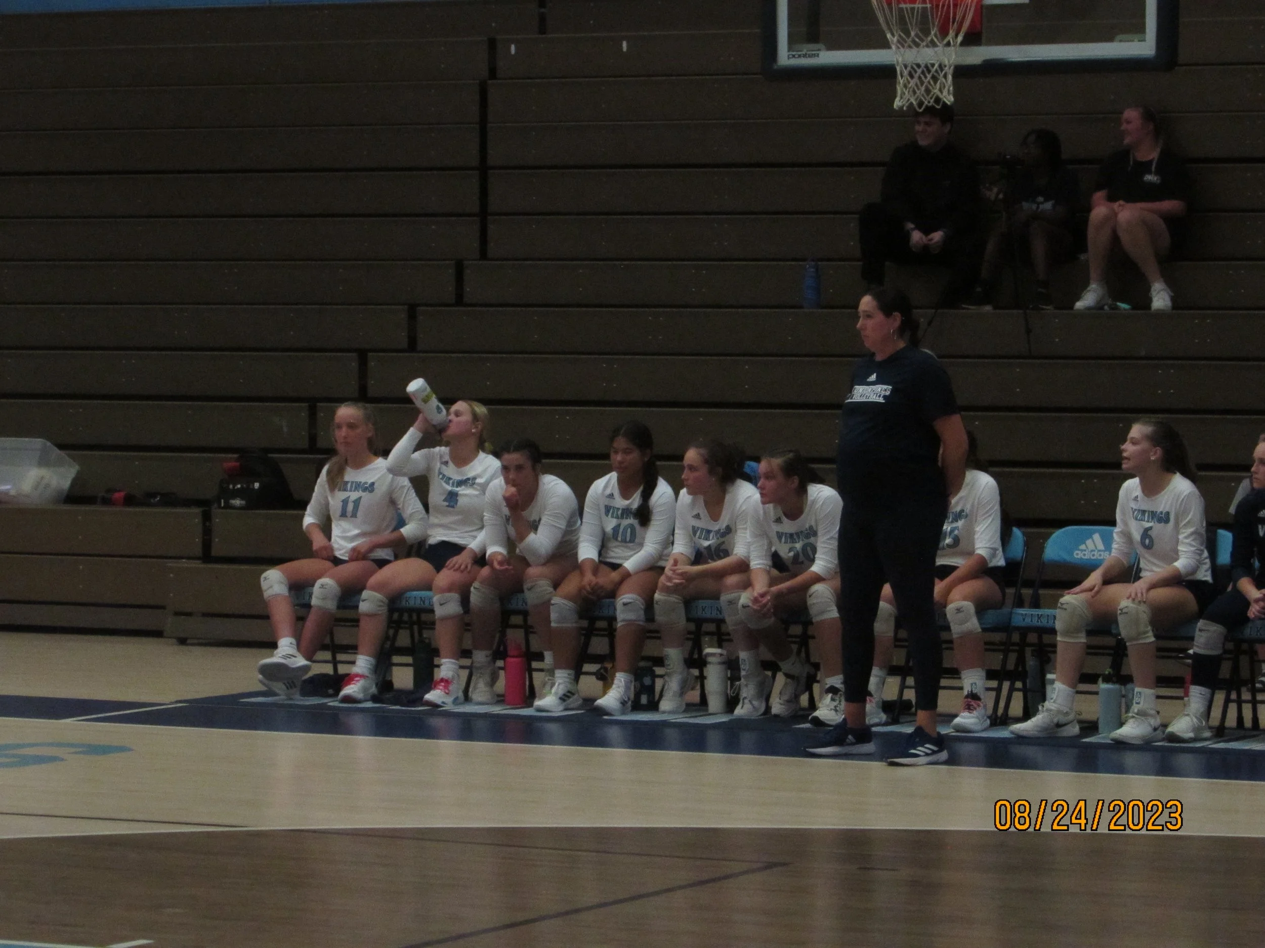 Vikings Volleyball wins SEC opener