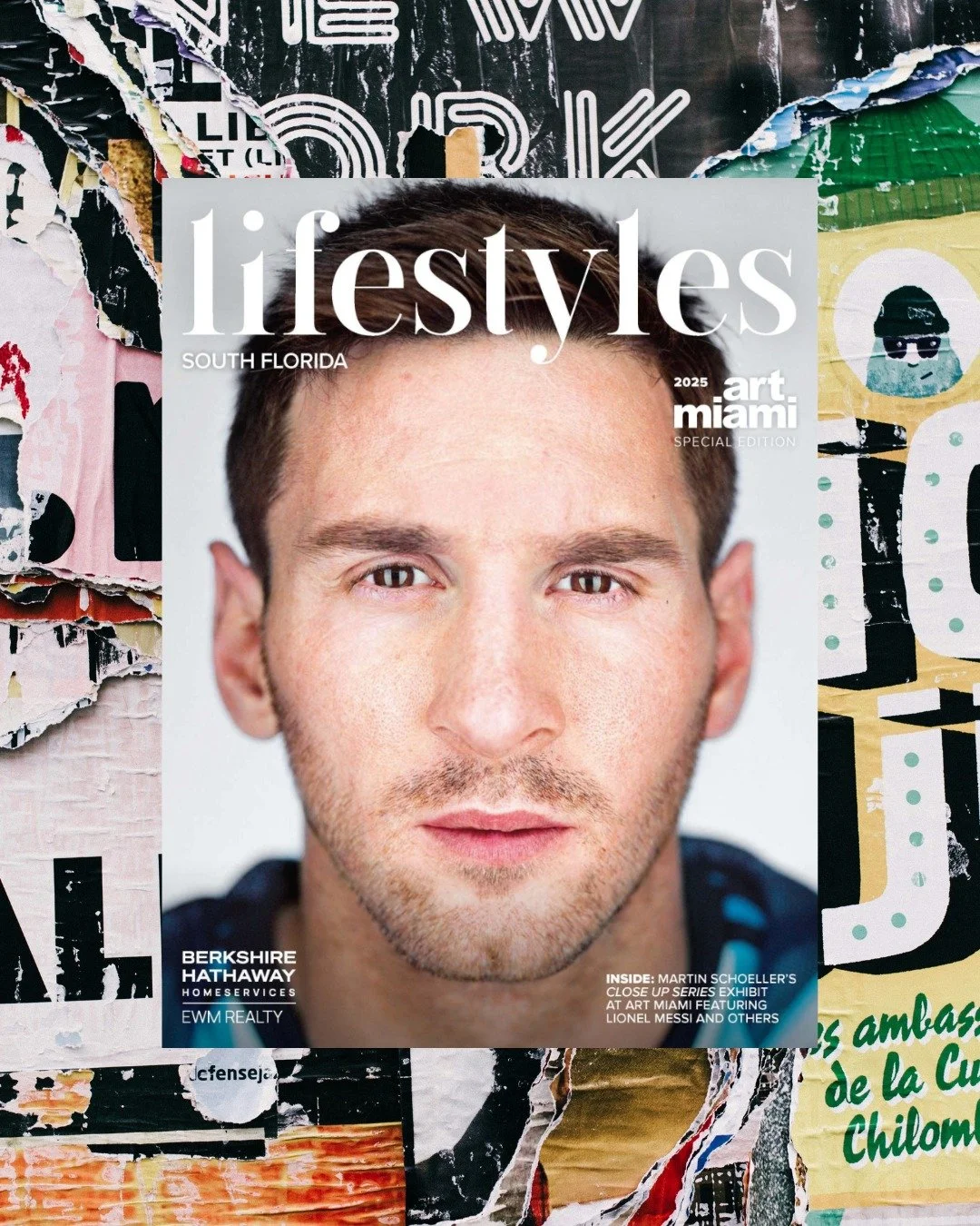 A cover that steals the spotlight.

Lionel Messi headlines @EWMRealty&rsquo;s Lifestyles Art Week Special Edition. Bringing star power, serious artistry, gift guides, real estate and more. Tap the link in bio to read it today.