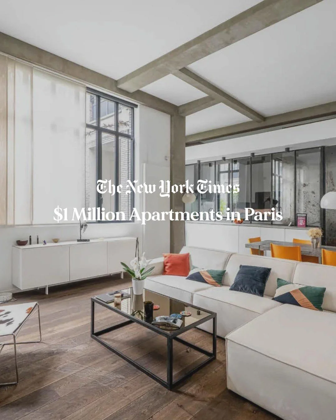 A standout from Luxury Portfolio International and its member, Espaces Atypiques, this Batignolles loft - featured in The New York Times - blends industrial architecture with a distinctly modern Paris lifestyle.