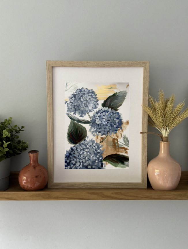 Hydrangea Print