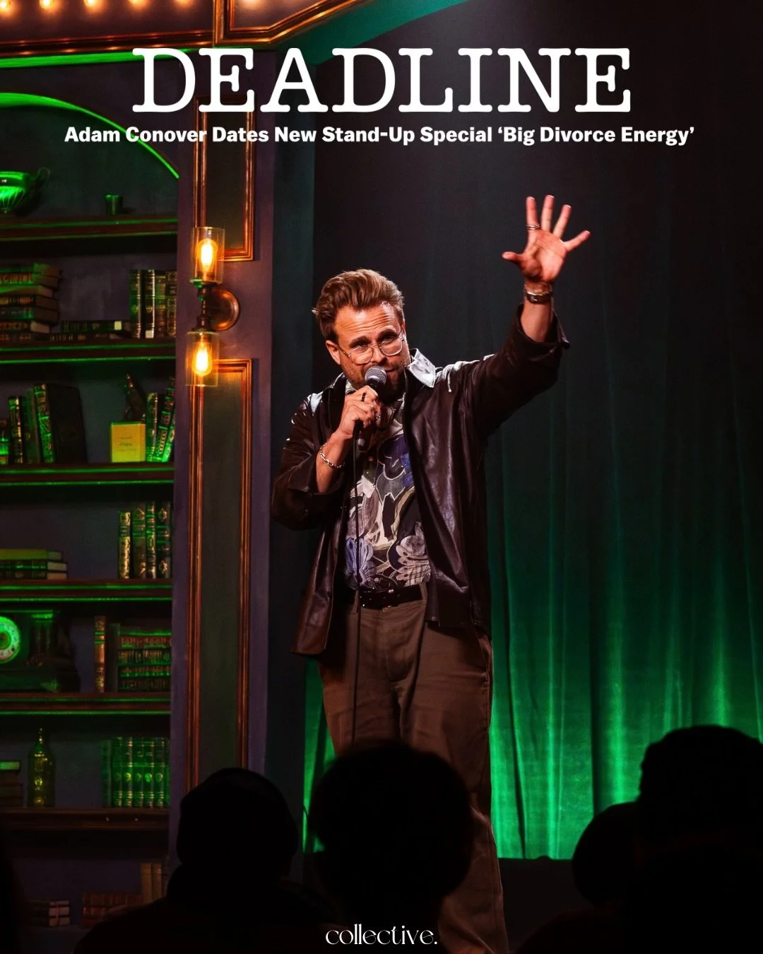@adamconover + his upcoming special BIG DIVORCE ENERGY x @deadline
