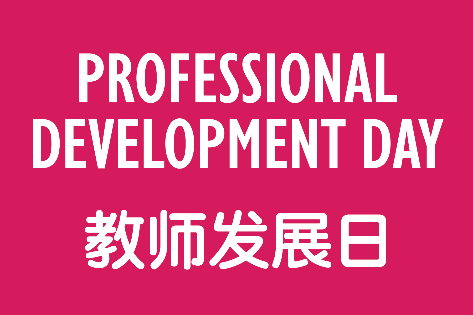 Professional Development