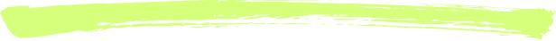 A green streak of paint on a plain white background.