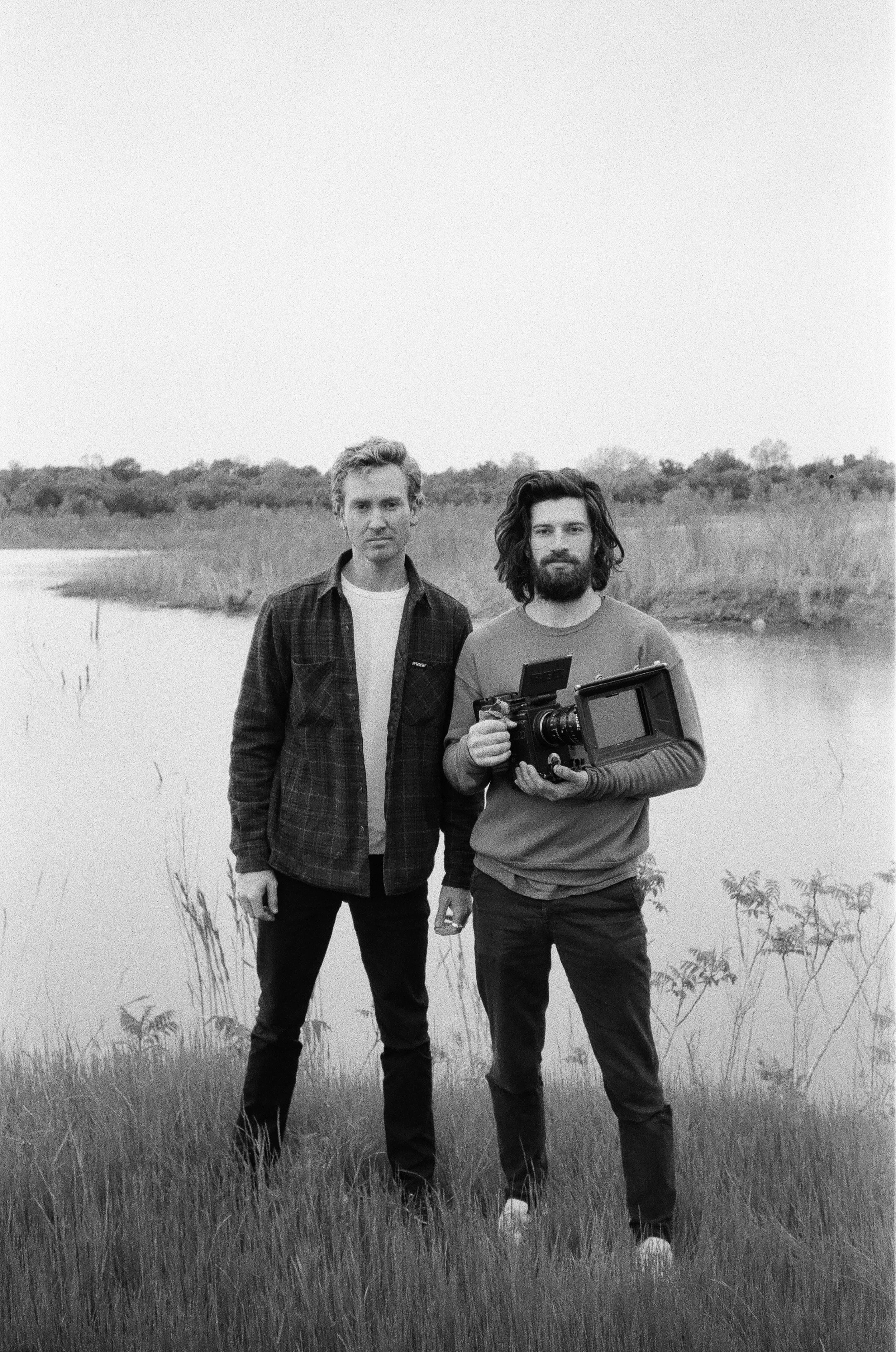 Eli Perdew and Josh Etheridge on set for GFA World in Dallas TX