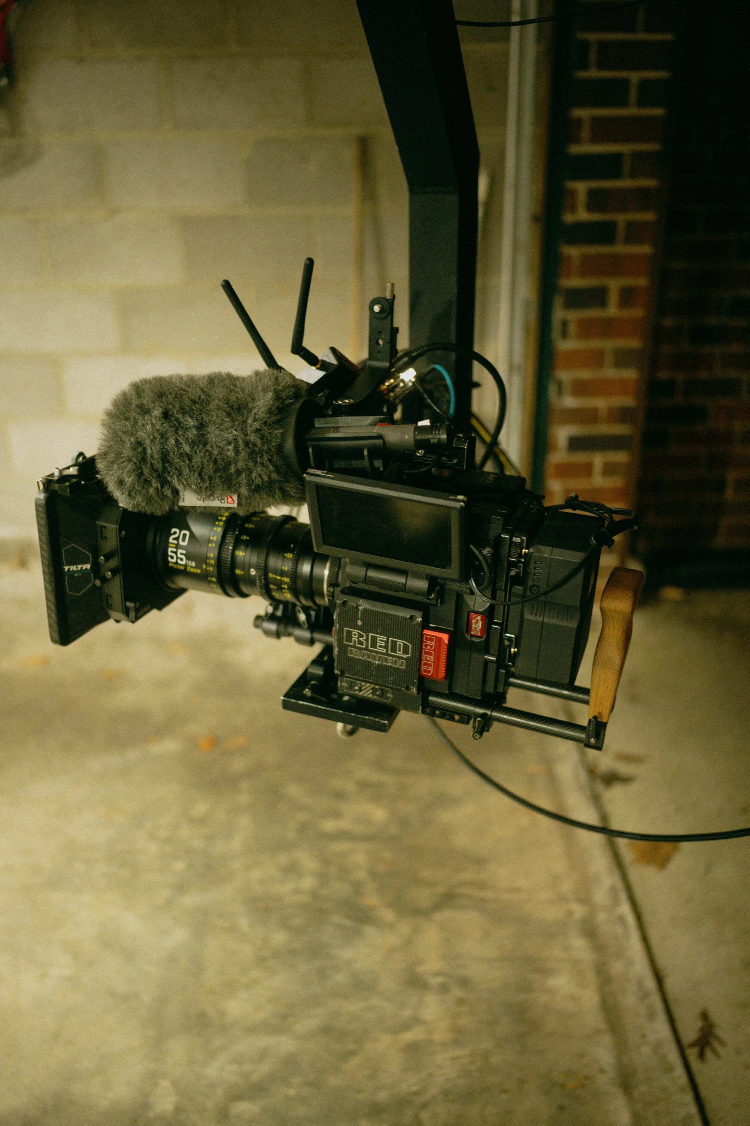 The RED on set in Richmond VA