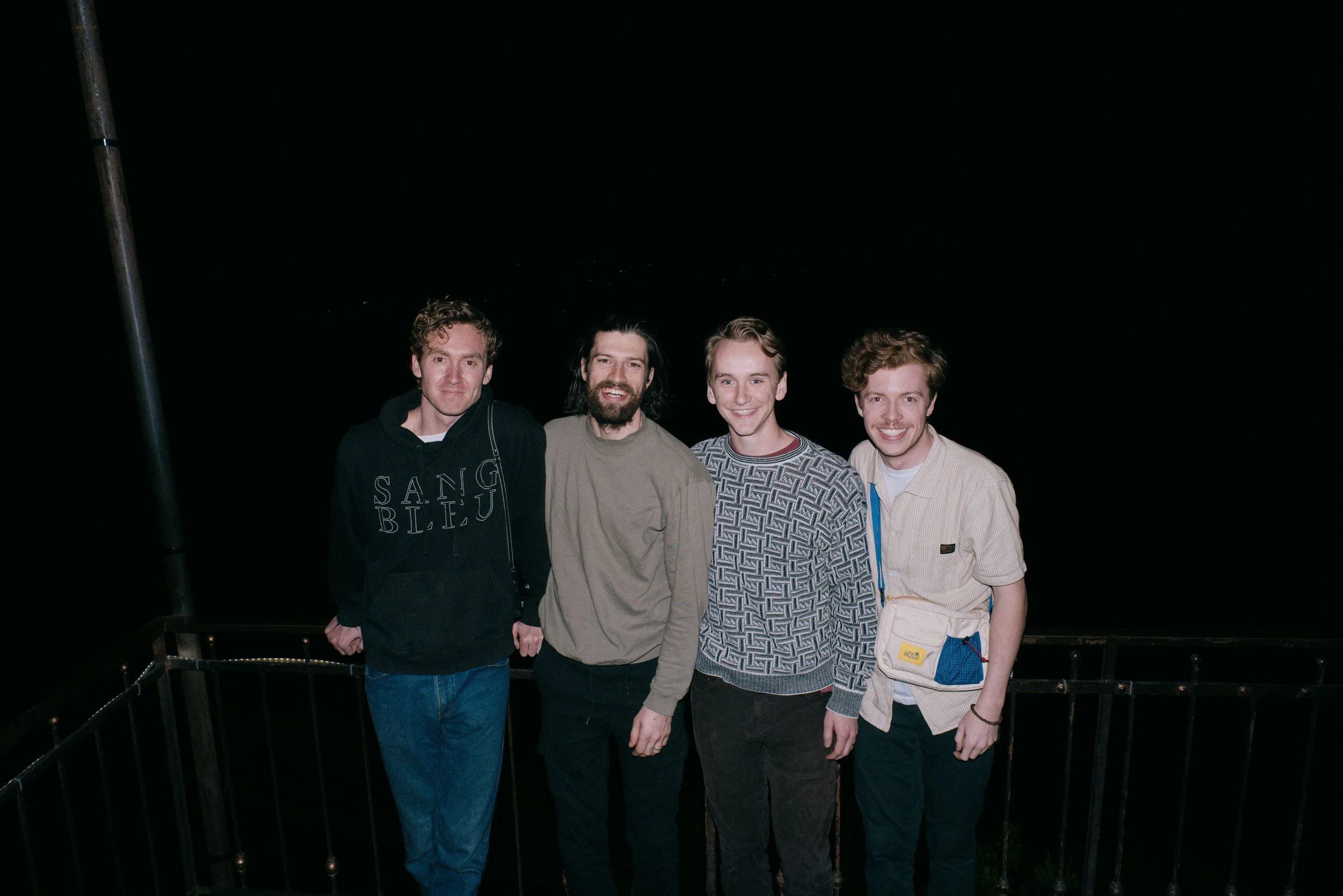 JE Films team for Compassion International. Eli Perdew, Josh Etheridge, Grant Knaus and Noah Stone