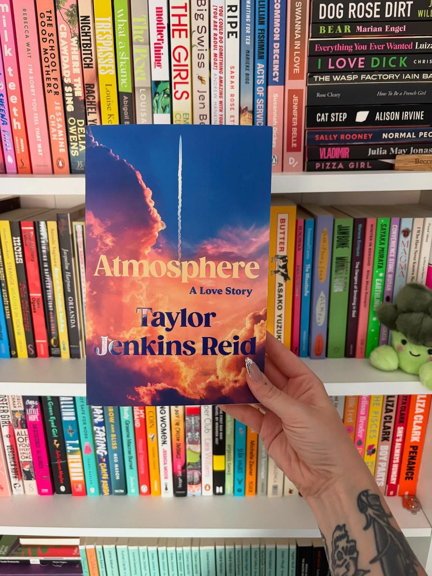 This month&rsquo;s book is Atmosphere by Taylor Jenkins Reid! We will be discussing this Thursday (28th August) at 7:30pm meeting at @redlion_cheadle ❤️