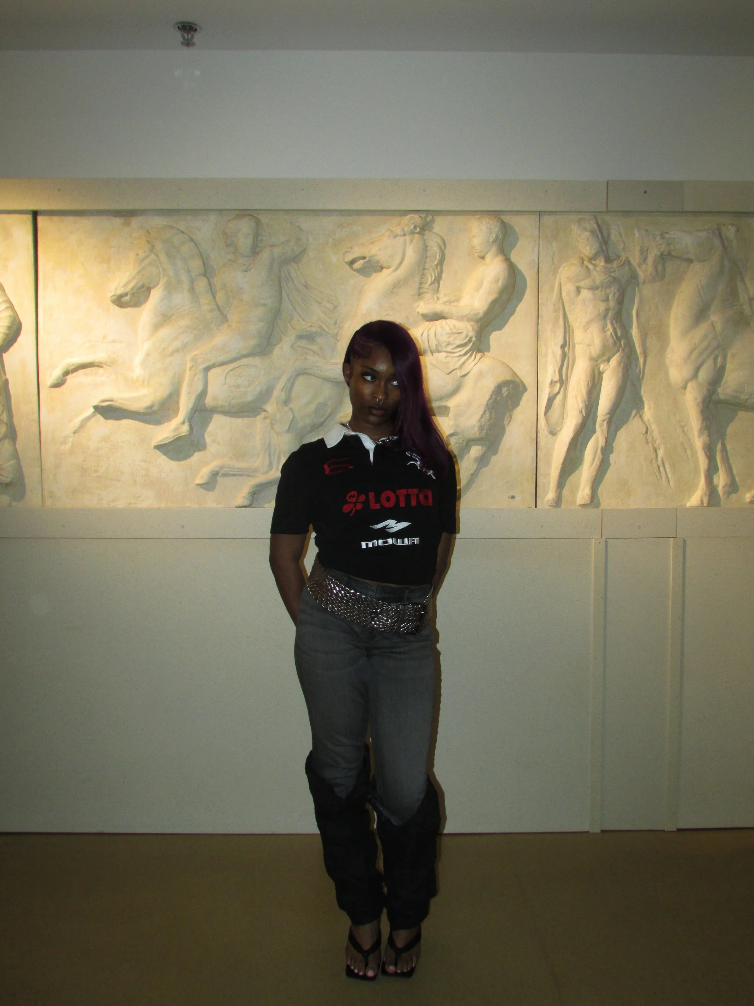 REVERSE BOOT CUT JEANS