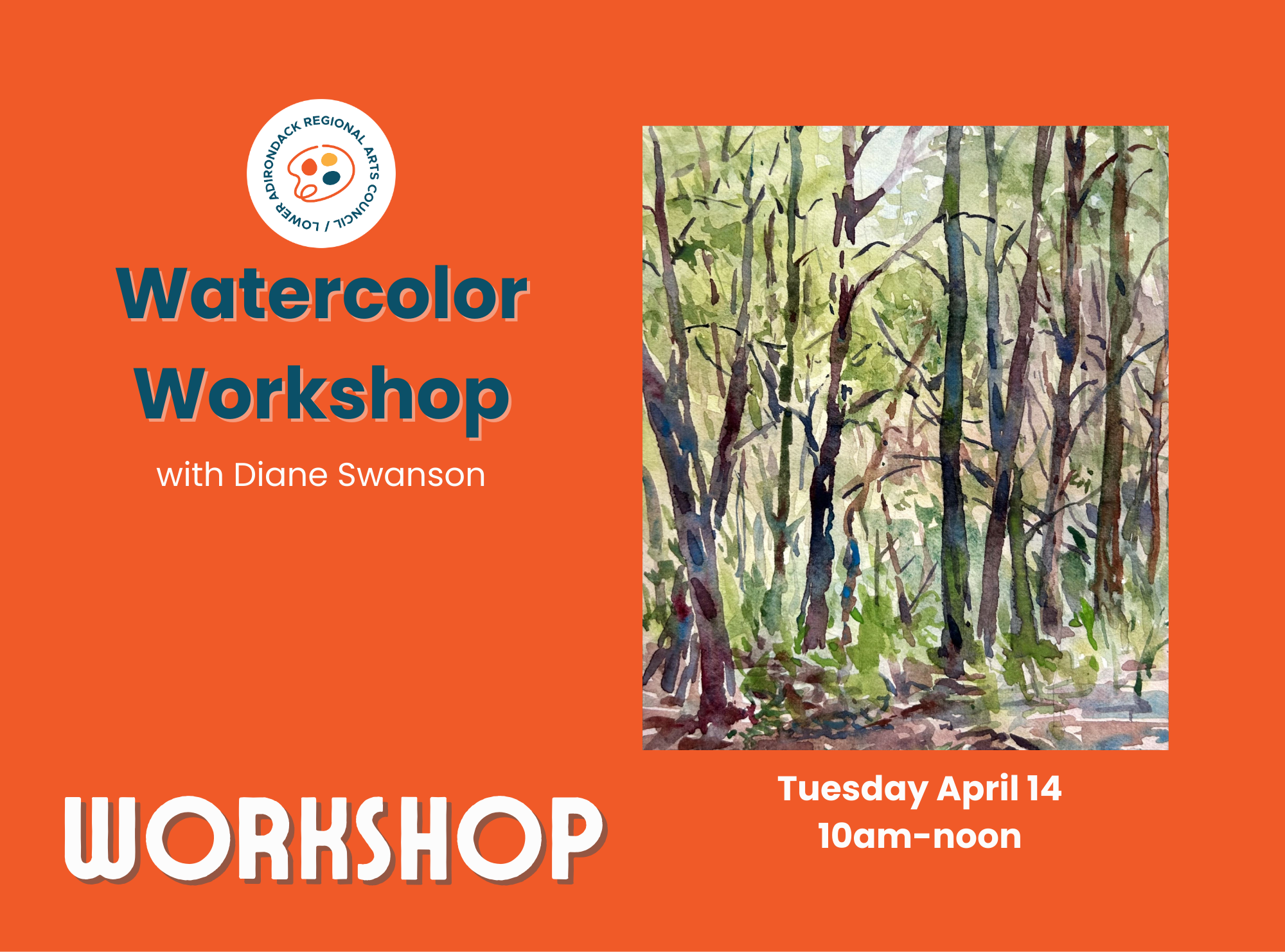 Watercolor with Diane Swanson