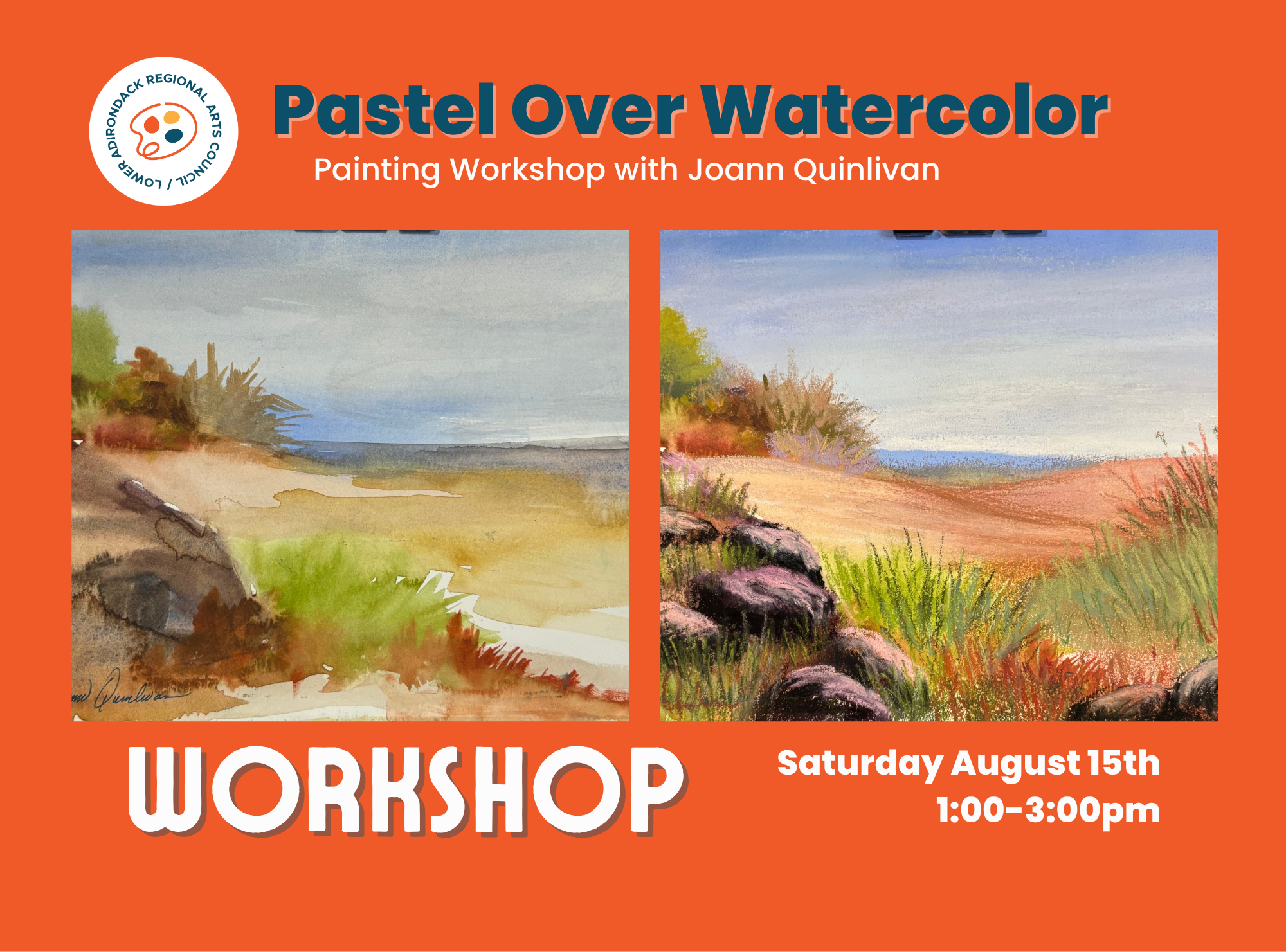 Pastel Over Watercolor with Joann Quinlivan