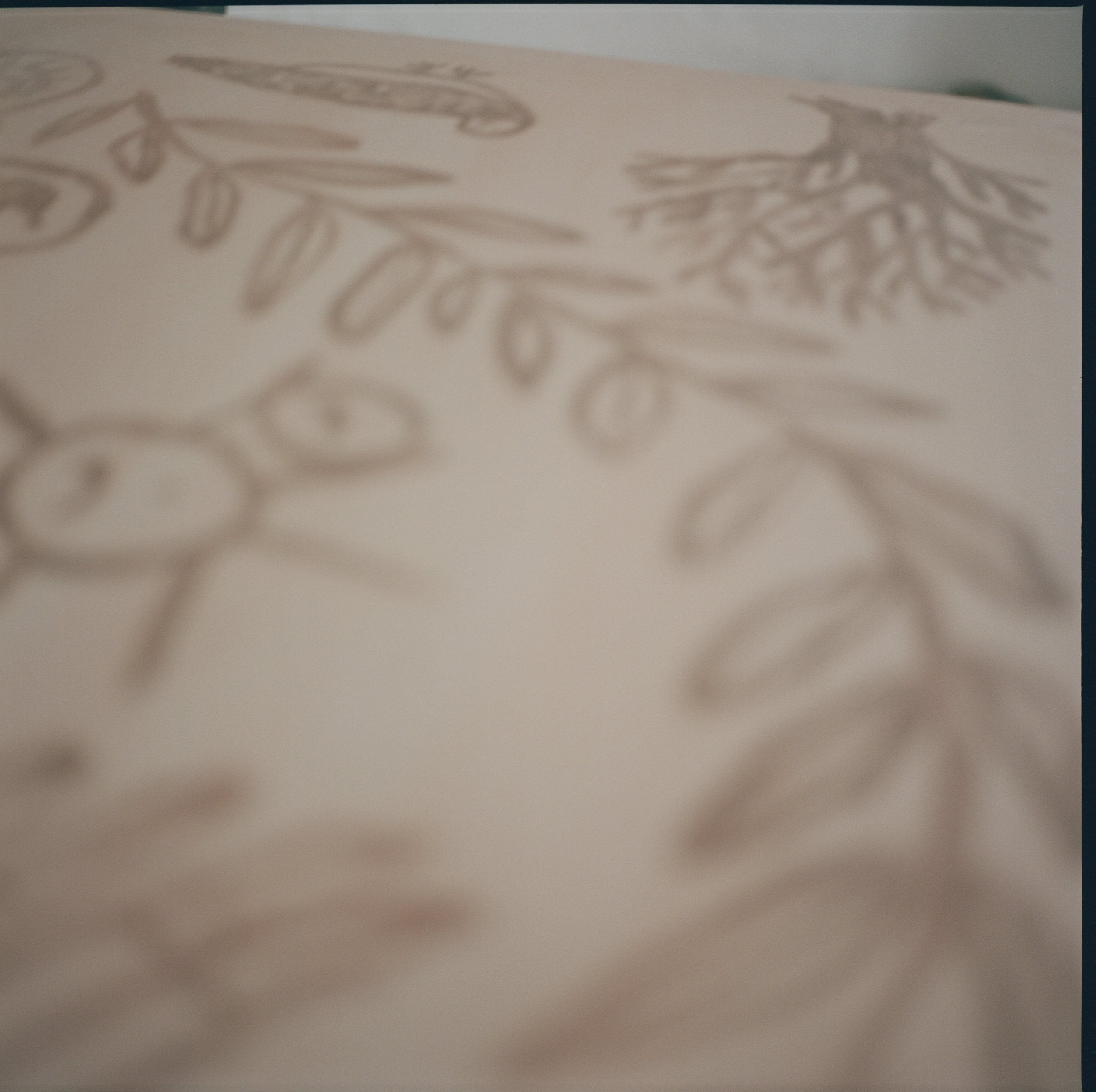 Lithograph sketches by Emma Kohlmann at Litografisk in Valby, photographed for RUM