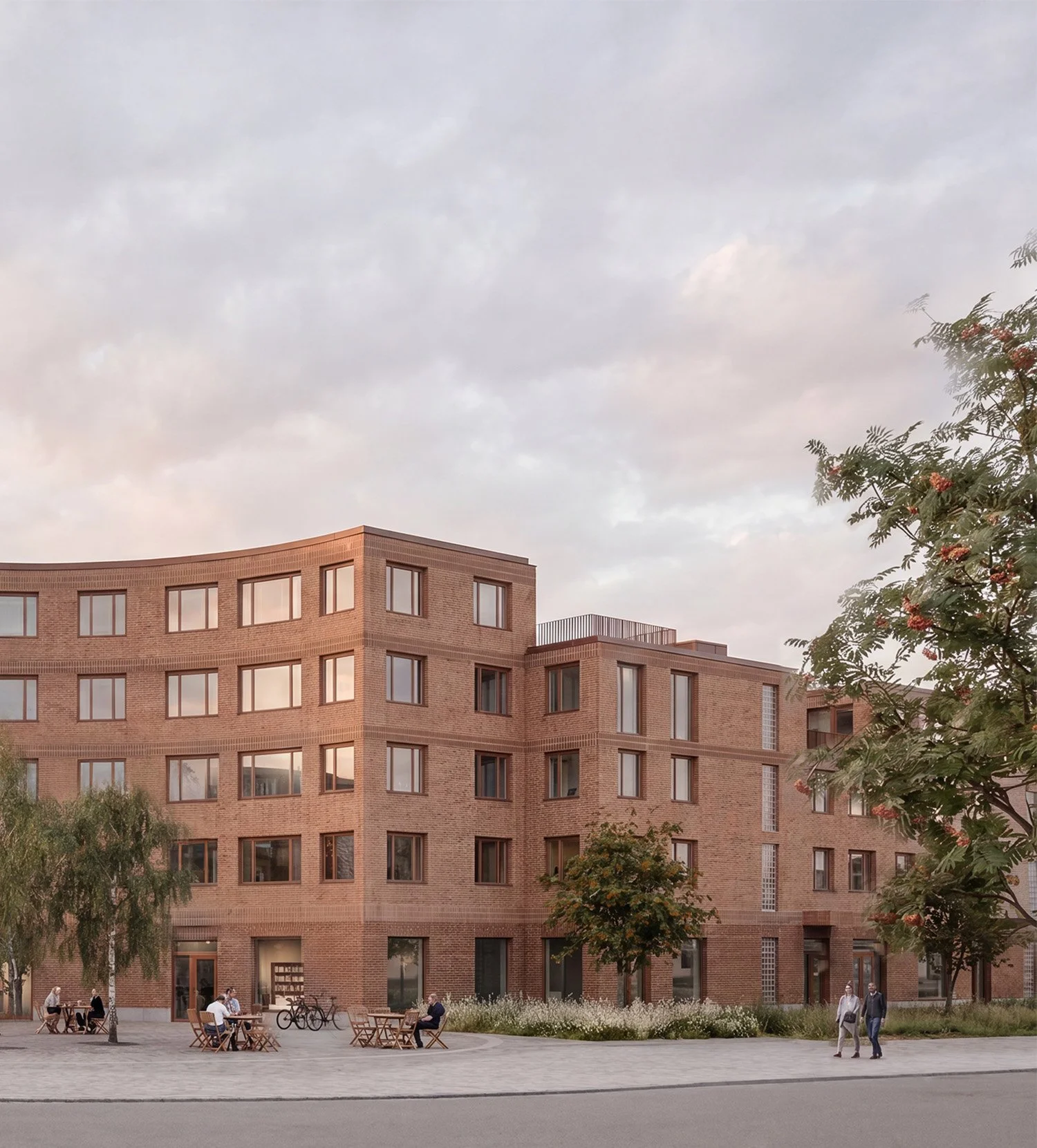Vi er glade for å kunne dele at vårt forslag til siste ledd i Proffen Hageby i Drammen er kåret til vinner av arkitektkonkurransen for Bane NOR Eiendom!