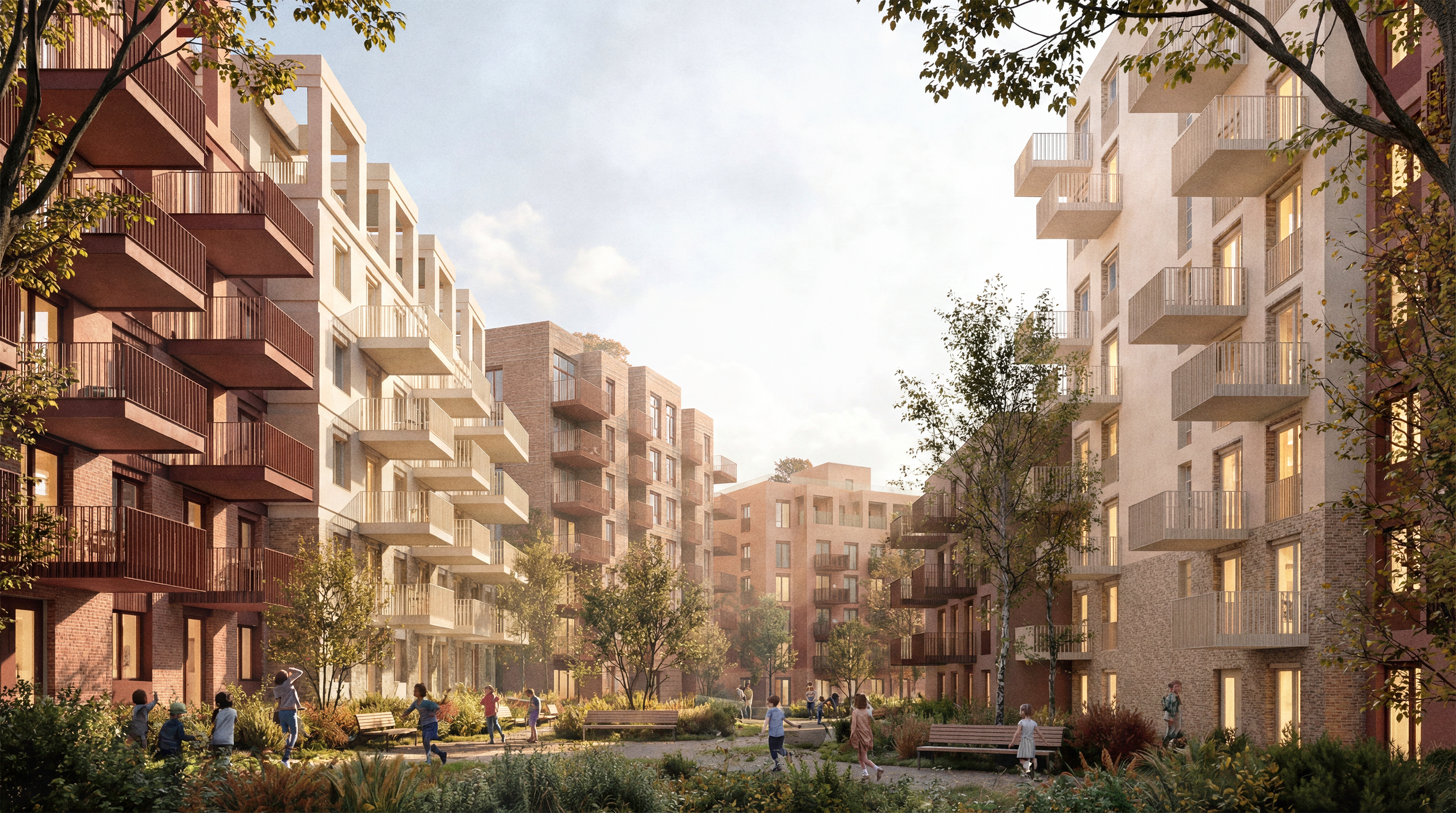 Vi har vunnet arkitektkonkurransen for felt B og C i OBOS Eiendoms transformasjon av Schibsted-tomten i Nydalen!