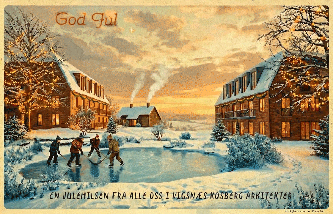 God jul fra Vigsnæs+Kosberg++