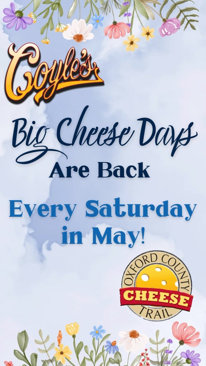Big Cheese Days are back every Saturday in May! Buy 2 squares of Cream Cheese fudge and get 1 free!
#bigcheesedays #TrytheTrail @tourismoxford