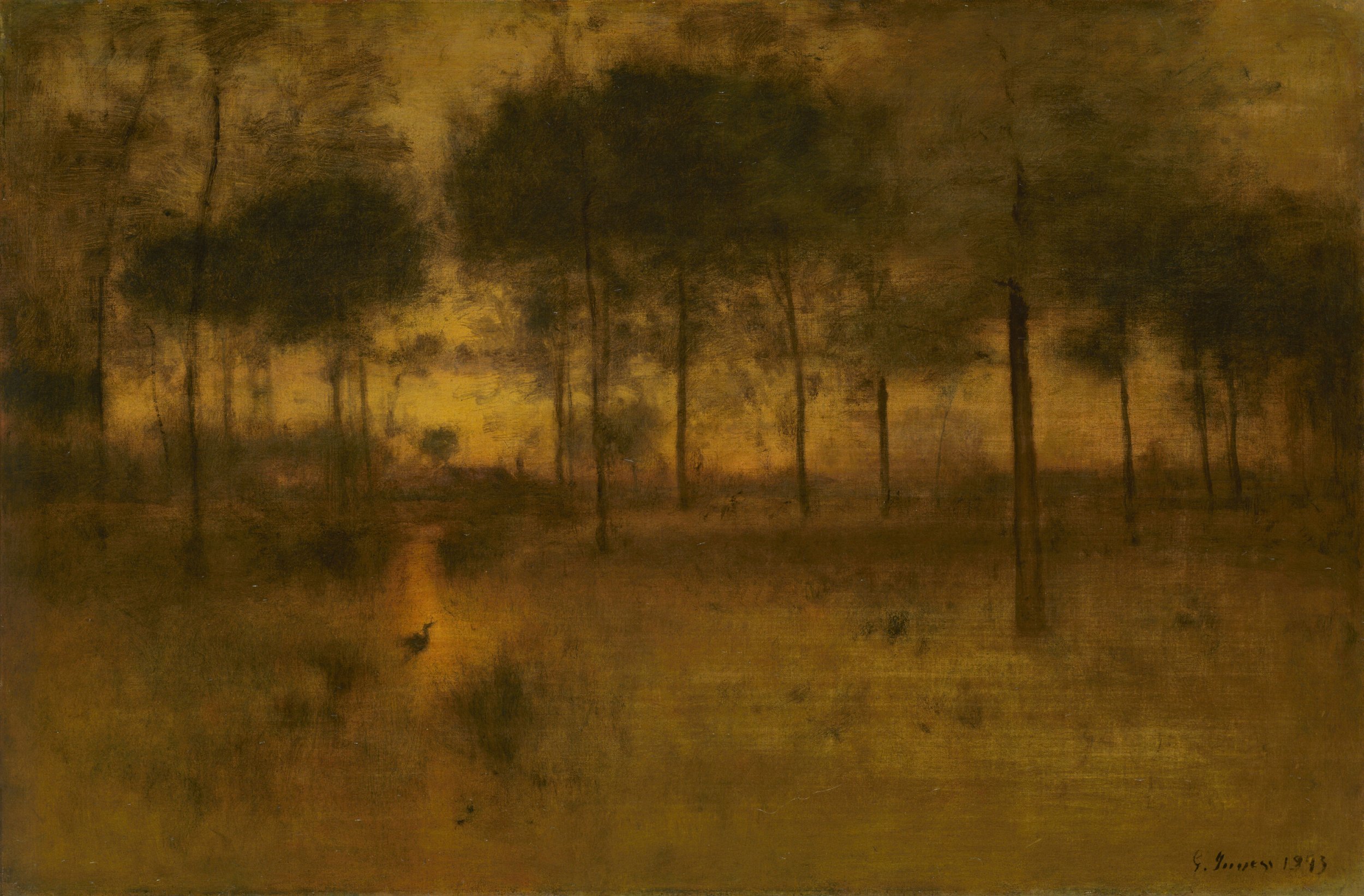 The Home of The Heron by George Inness.jpeg