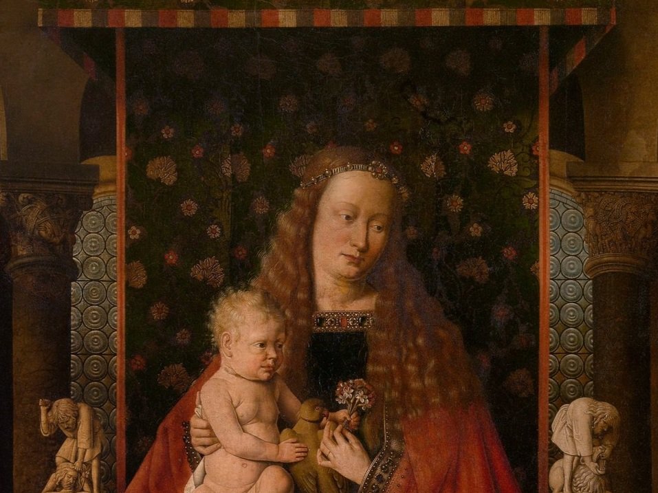 Madonna+Surrounded+by+Saint+George%2C+Saint+Donatianus+of+Reims+and+the+Donor+Canon+Van+der+Paele+Jan+van+Eyck+%28Flemish%2C+c.+1390+%E2%80%93+1441%29.jpg