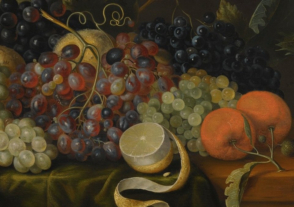 Still+Life+With+Red%2C+Black+And+Green+Grapes+On+The+Vine%2C+Together+With+Oranges+Jacob+Marrel+%28German%2C+1613-1681%29.jpg