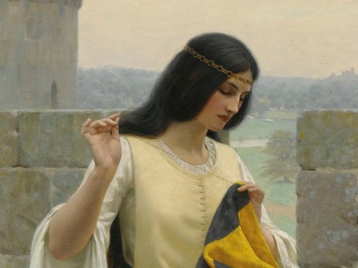 Stitching+The+Standard+%281911%29+Edmund+Blair+Leighton+%28English%2C+1853+-+1922%29.jpg