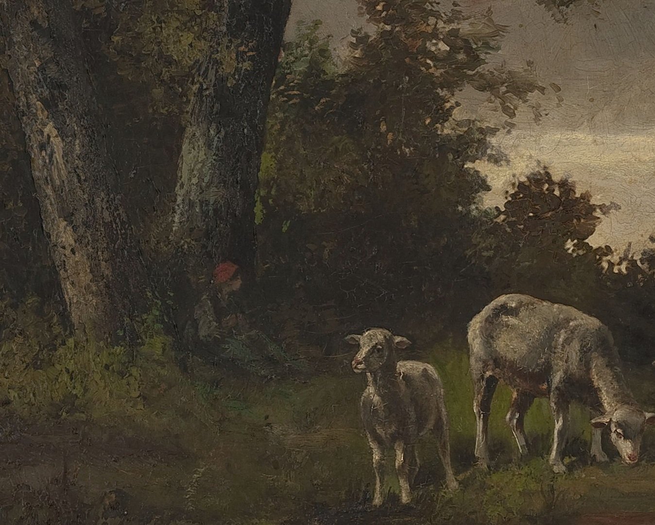 Sheep+in+the+meadow+at+the+forest+edge+Micha%C5%82+Elwiro+Andriolli+%28Polish%2C+1836-1893%29.jpg