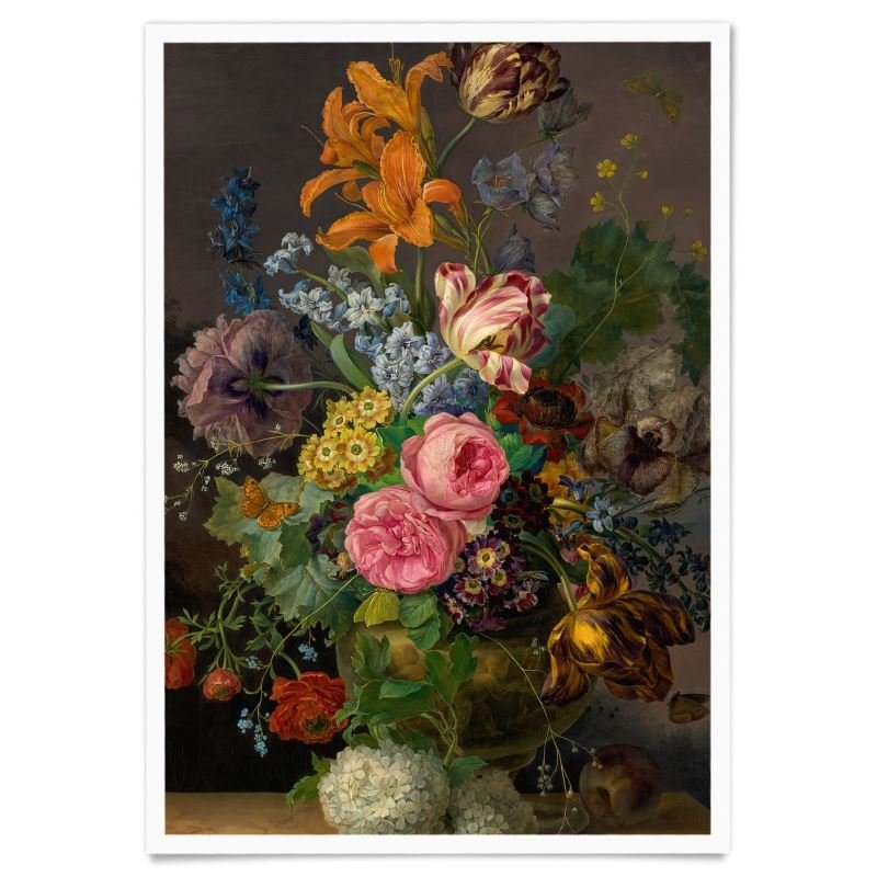 Blumenstück (1838) Franz Xaver Gruber (Austrian, 1801-1862).jpeg