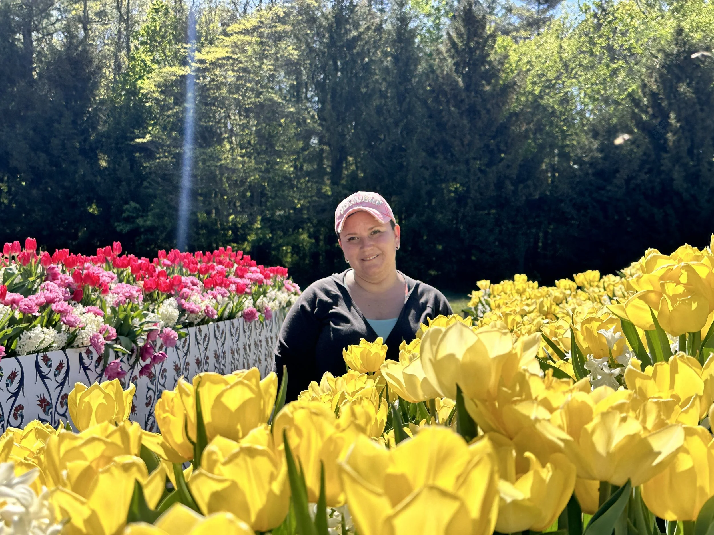 Tulip Time and Casey, Holland, MI Photo by Anne