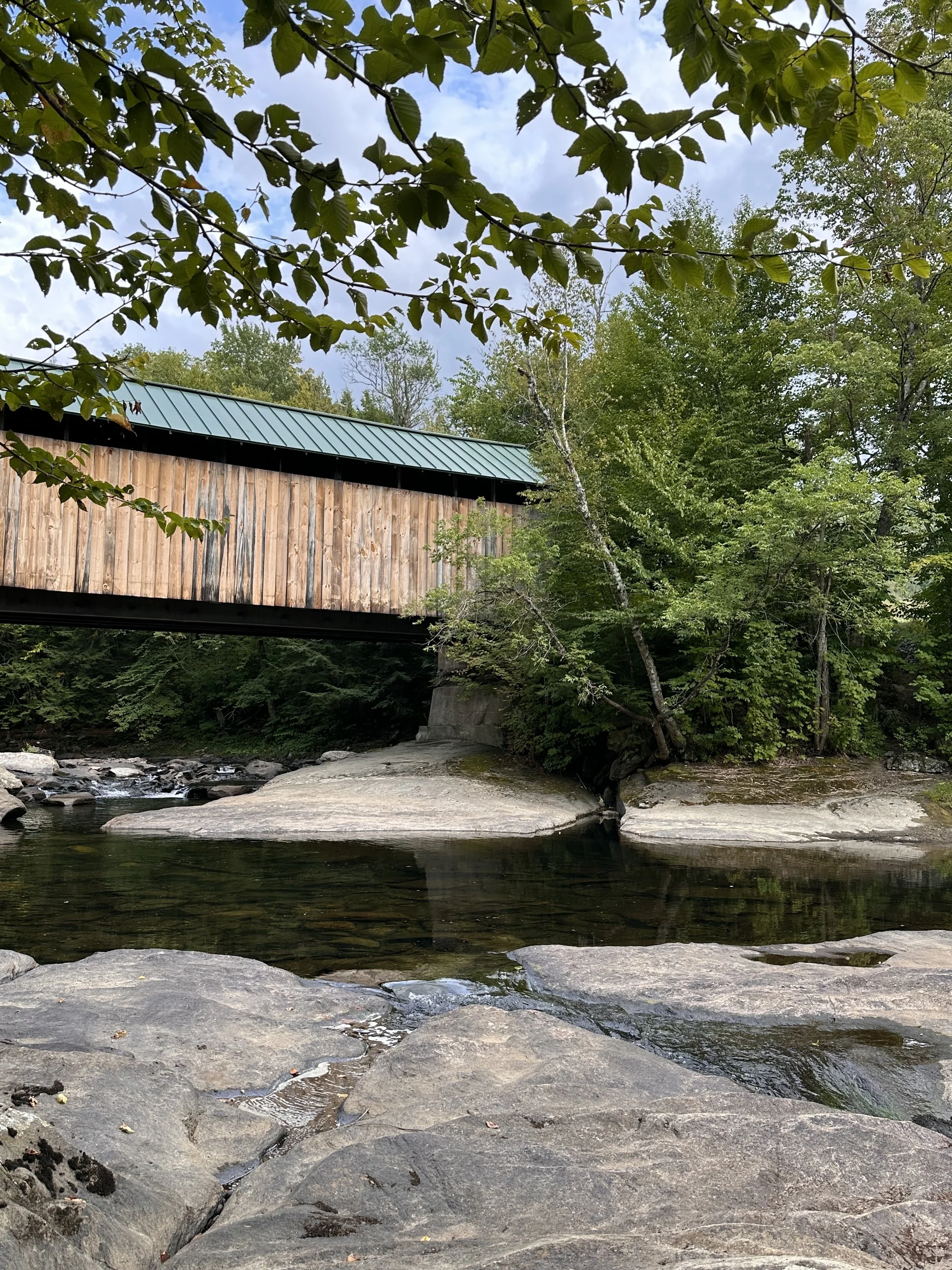 Kissing Bridge Vermont Photo by Anne