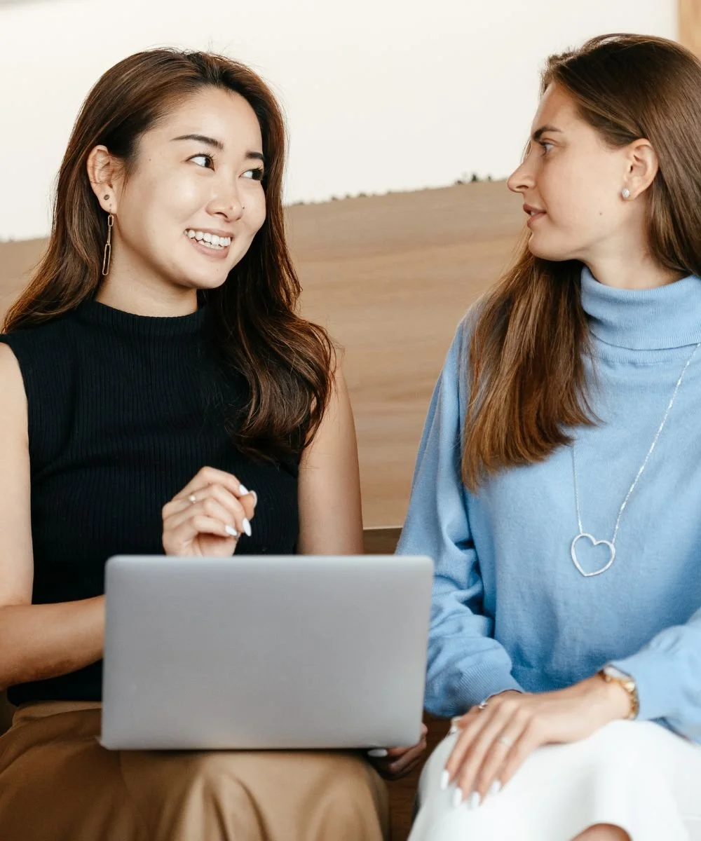 Woman receiving therapeutic support