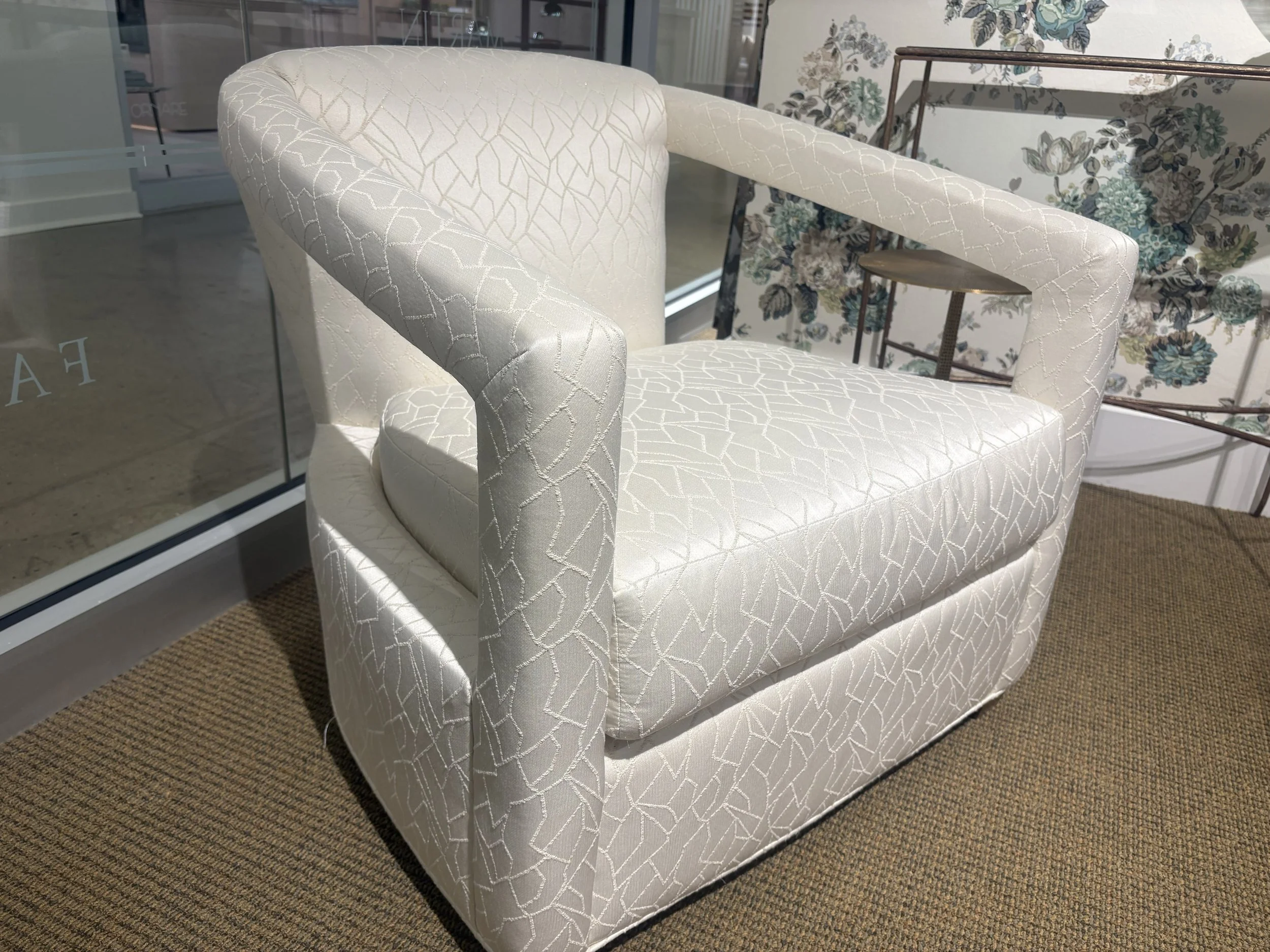 Century Calla Chair | Casamance Fabric | 32" W x 35" D x 30" H