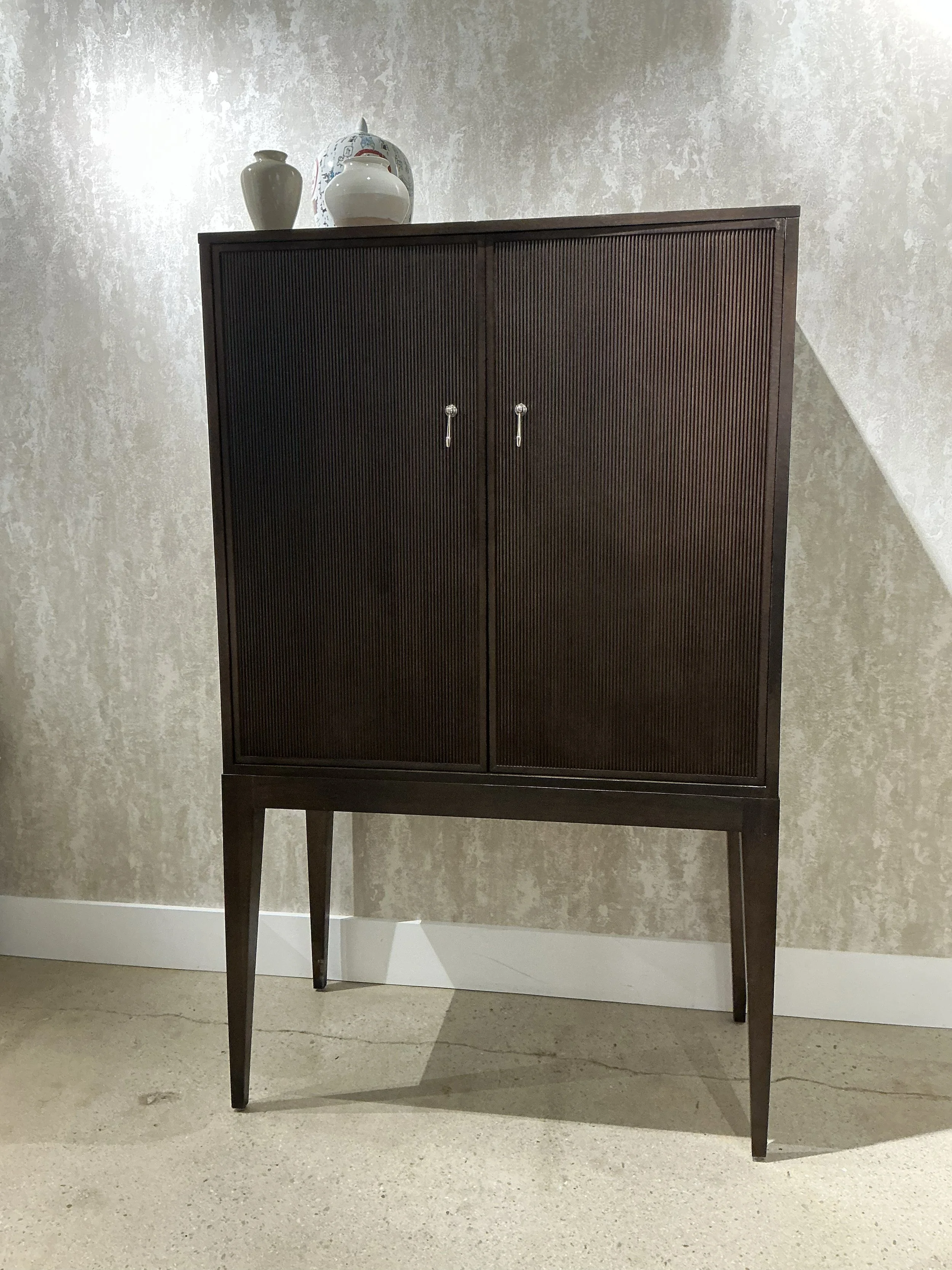 Century Details Bar Cabinet | 40" W x 20.5" D x 66" H