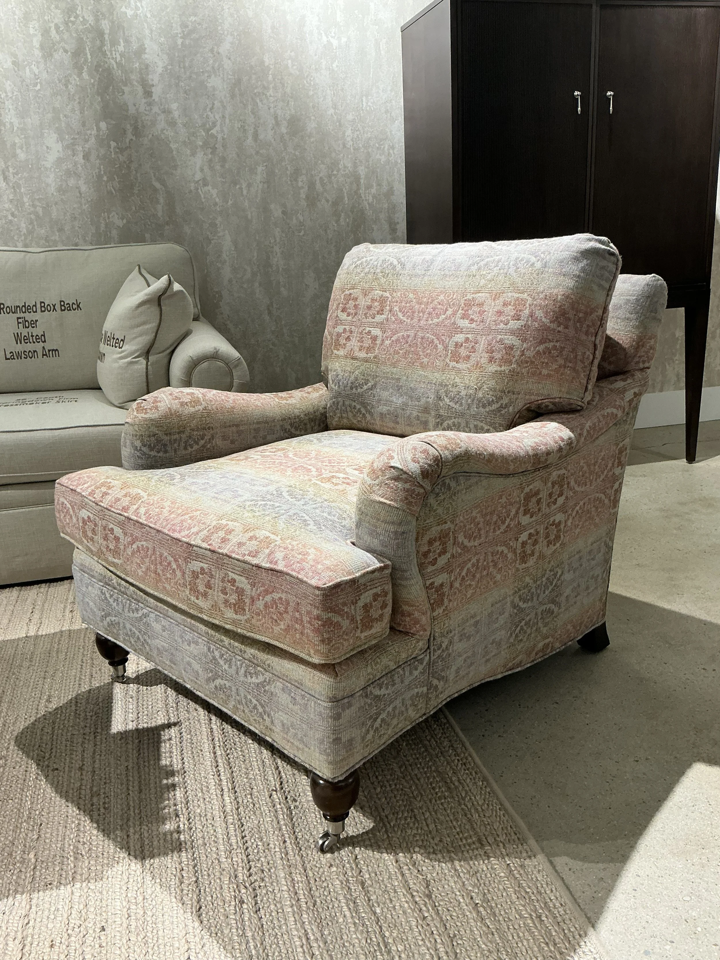 Century Essex Chair | Classic Cloth Fabric | 33.5" W x 43" D x 35.5" H
