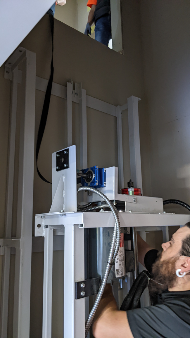 In Home Elevator Installation