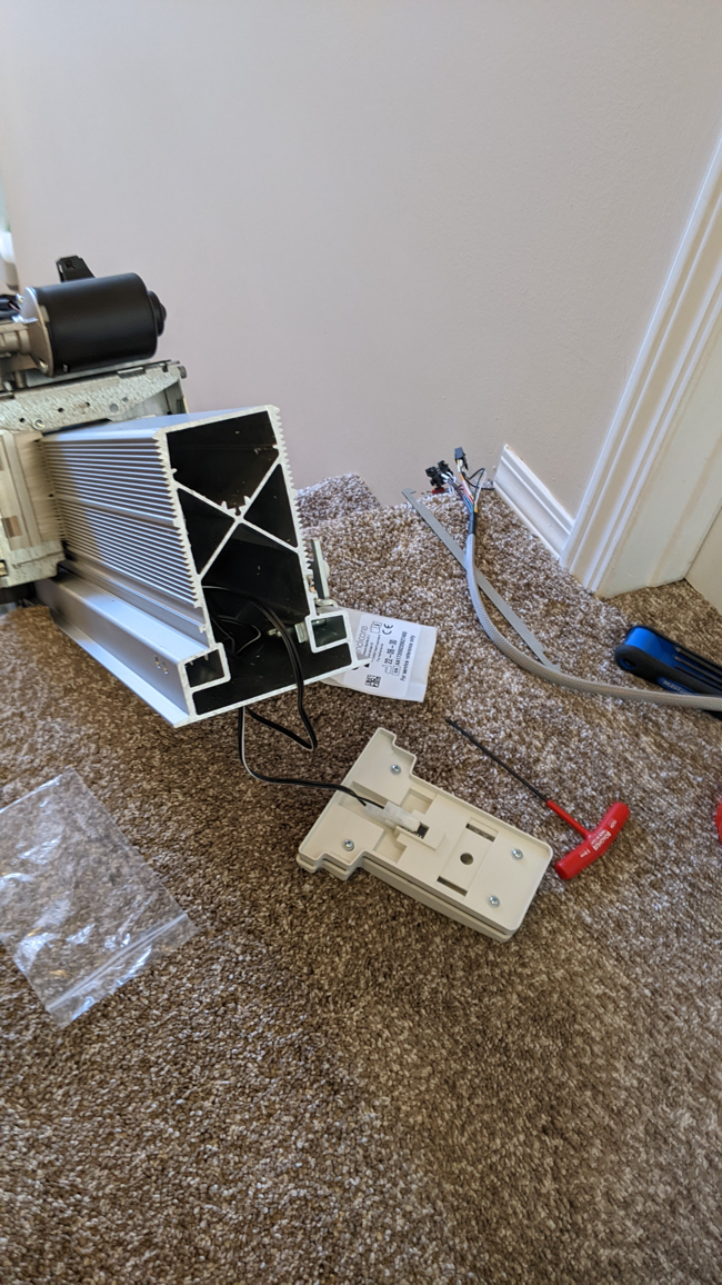 Slide Track Installed