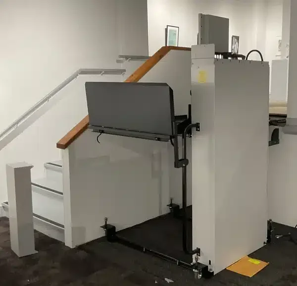 Vertical Platform Lift Installation for Access to Downstairs Area
