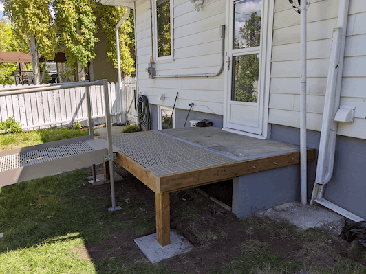New Deck Surface