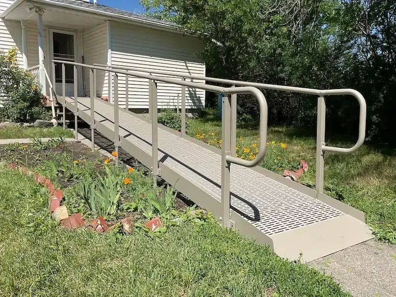 QRamp Modular Wheelchair Ramp Installation for Easier Access