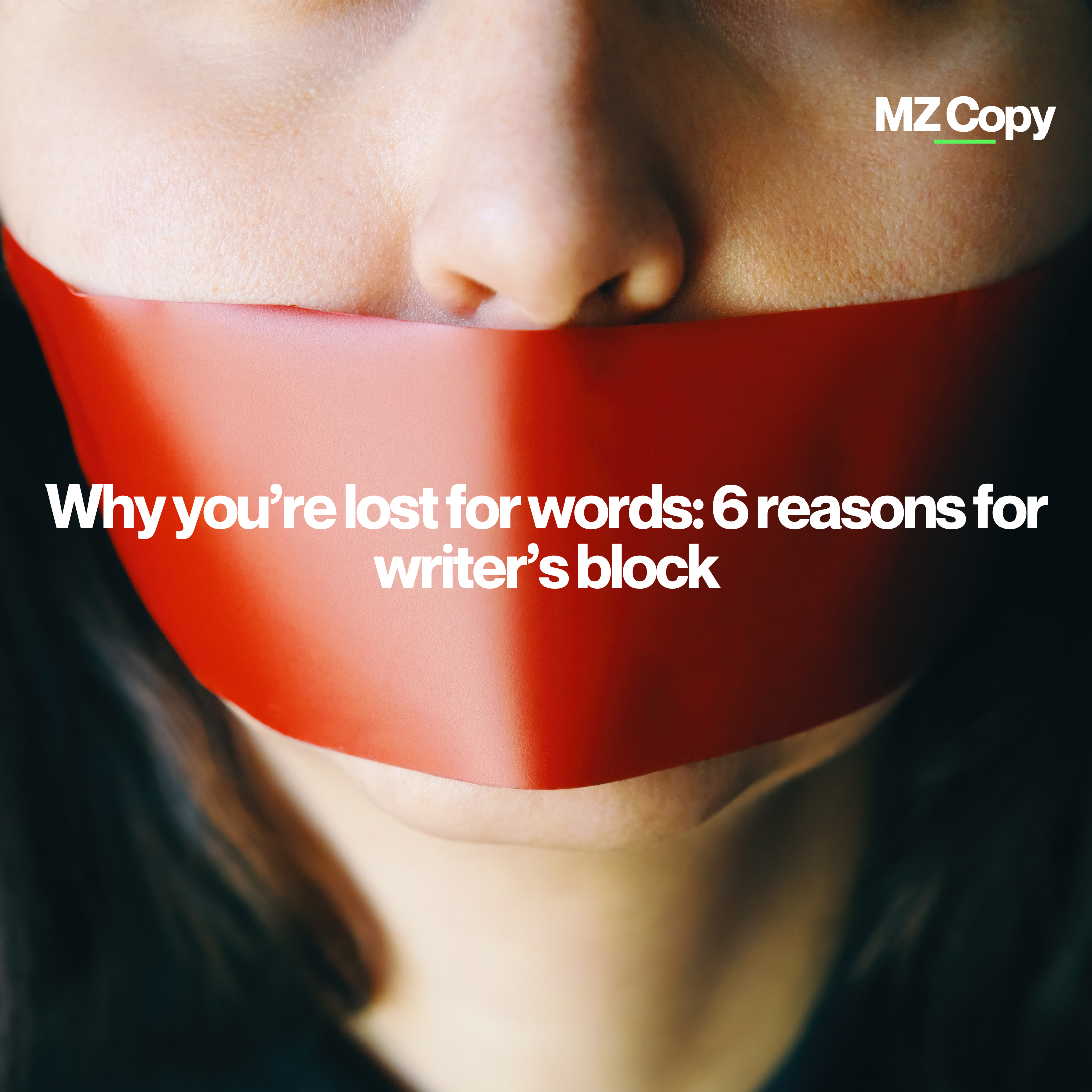 Why you’re lost for words: 6 reasons for writer's block