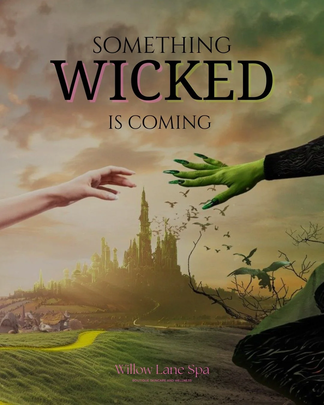 💗✨ Good witch or glam witch &mdash; either way, your glow is about to be wicked.
Coming soon to Willow Lane Spa 💚