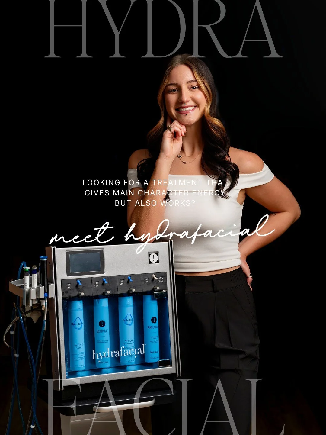 You know how Beyonc&eacute; never misses? Hydrafacial is the same way. 💃🏻

One treatment that cleanses, exfoliates, extracts, hydrates, and leaves you glowing like you just stepped off a stage. 

It smooths texture, evens tone, boosts hydration, an