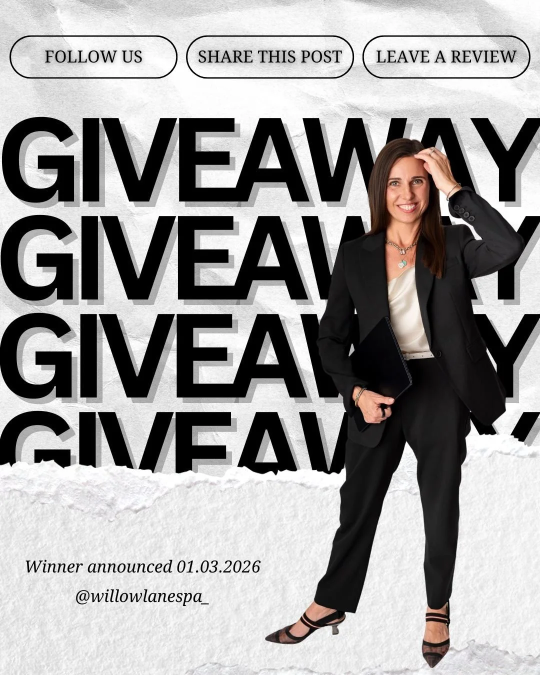 One more day to enter our February facial giveaway ✨

Follow us on Facebook and Instagram, share this post, and leave us a Google review for your chance to win. Tag a friend for a bonus entry 😉 

Winner announced later this week!