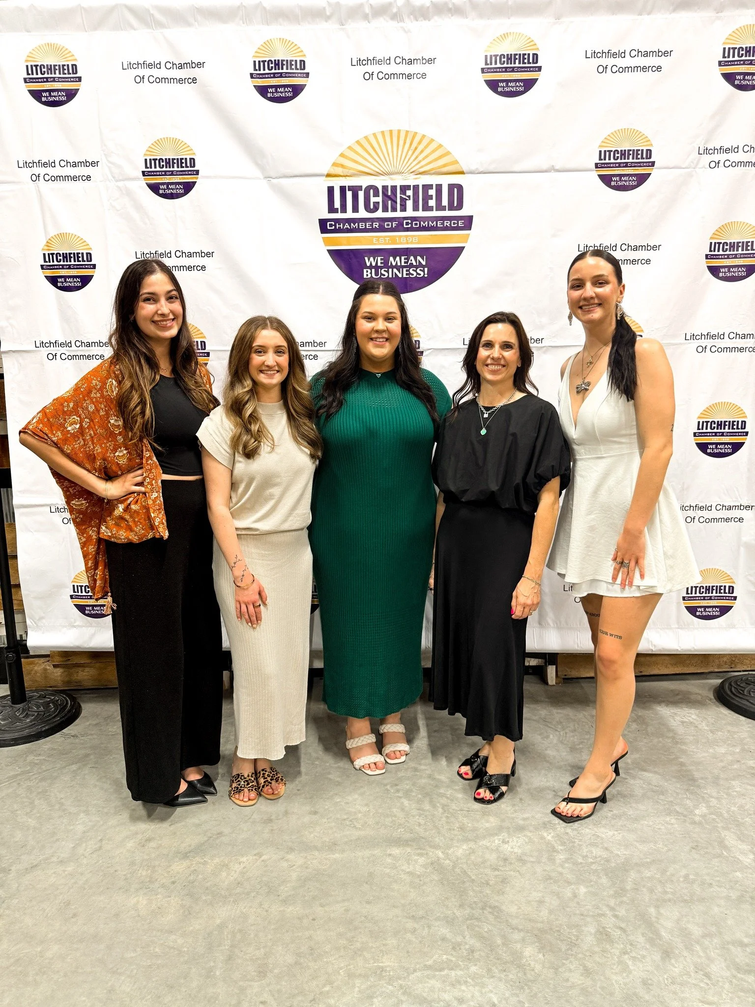 Last night, our team had the best time at the Litchfield Chamber of Commerce&rsquo;s 78th Annual Awards Dinner 🤍

Last year, Willow was honored as the 2024 Rising Star business, and this year, Crystal had the privilege of passing that award on to th