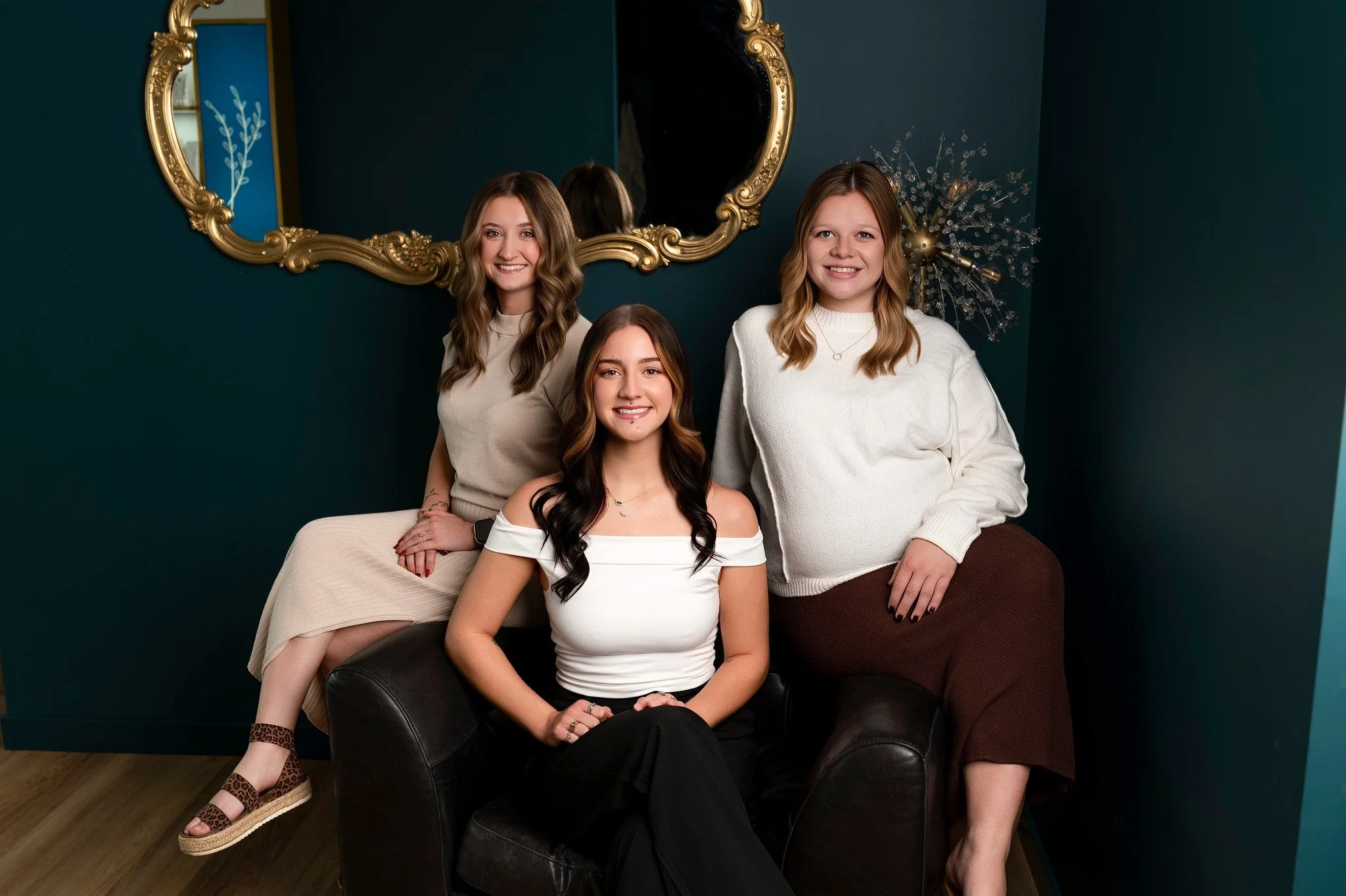 Everyone&rsquo;s favorite hair trio!
 Our Head Spa providers + Lead Stylist &mdash; the ultimate dream team for healthy, gorgeous hair! 💆🏼&zwj;♀️💇🏼&zwj;♀️💫

From relaxing scalp treatments to stunning transformations, they&rsquo;ve got your hair 
