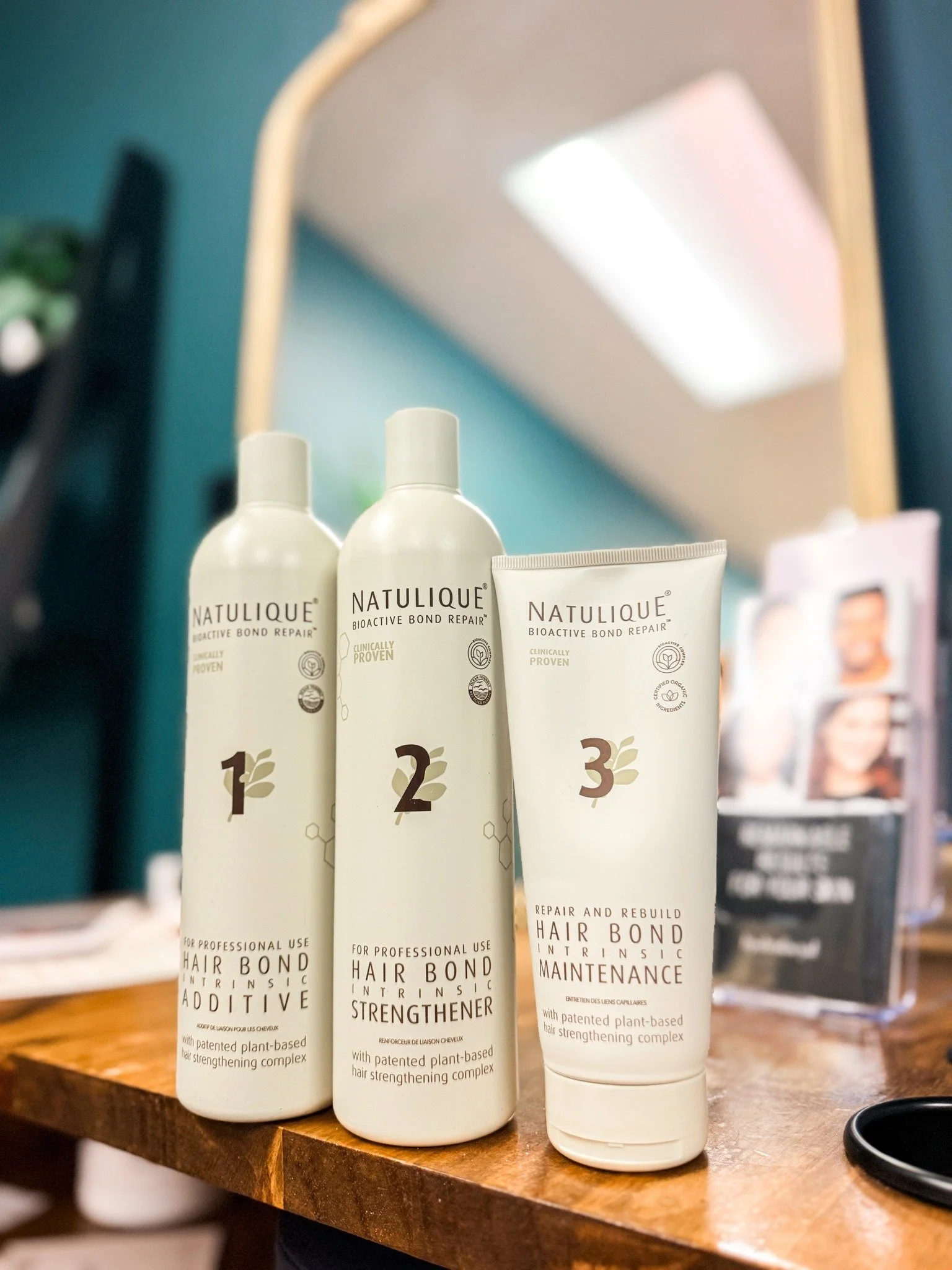 Most hair products focus on making damaged hair look healthier.

NATULIQUE BioActive Bond Repair is different ✨

This advanced bond-repair system works inside the hair to help rebuild weakened bonds caused by:
&bull; Coloring &amp; bleaching
&bull; H