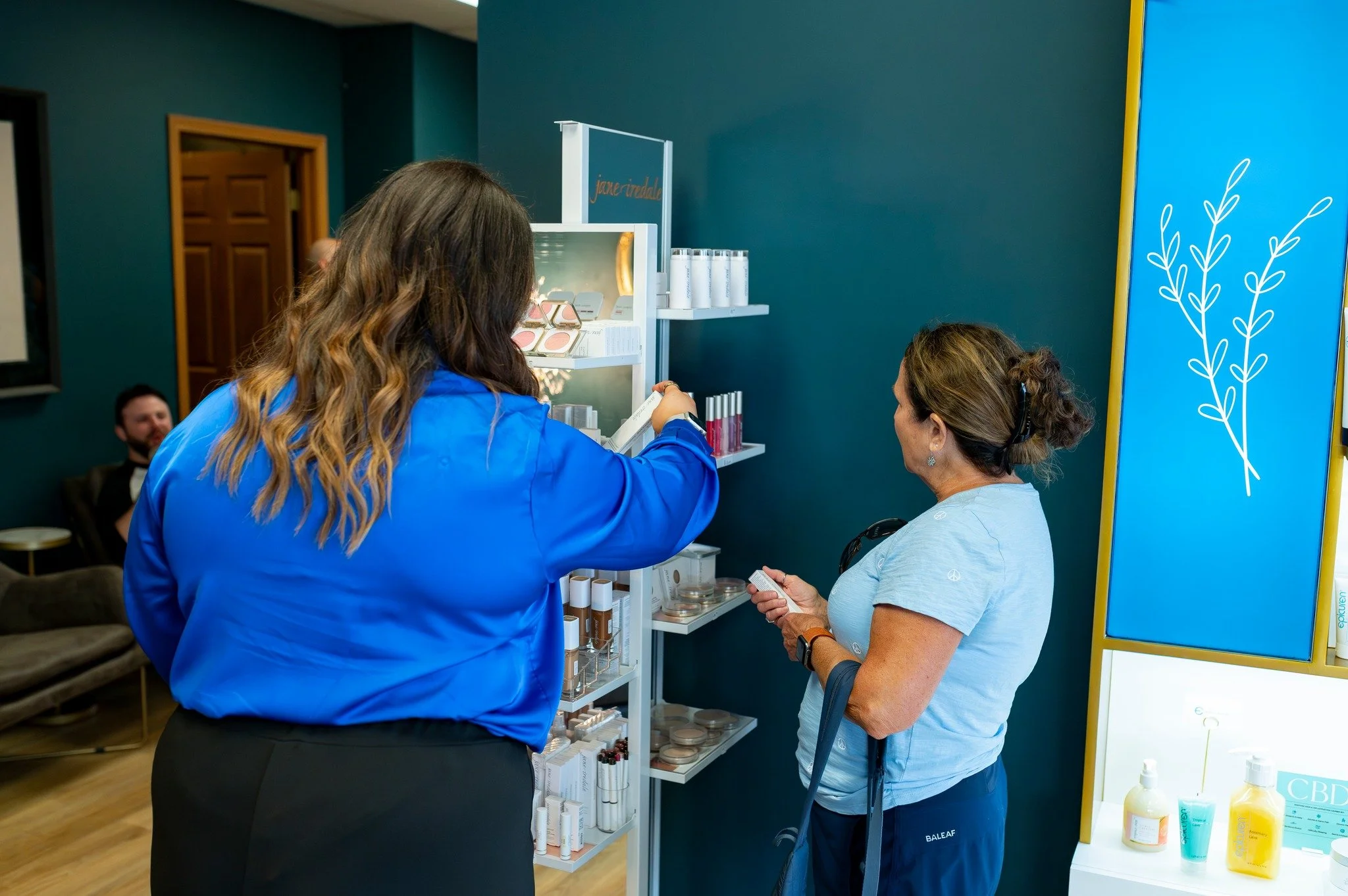 Finding the right products shouldn't feel like a guessing game. 

Whether you're shopping for skincare, makeup, haircare, or scalp wellness, our team is here to help you find products that fit your goals, lifestyle, and concerns.

We love taking the 